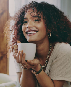 Pleased business owner